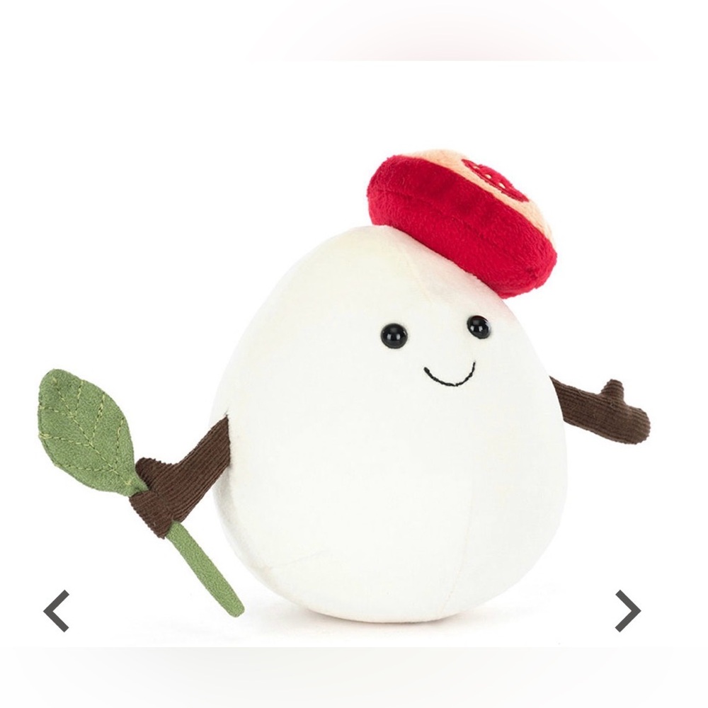 Jellycat Amuseables Mozzarella BNWT Authentic SOLD OUT!